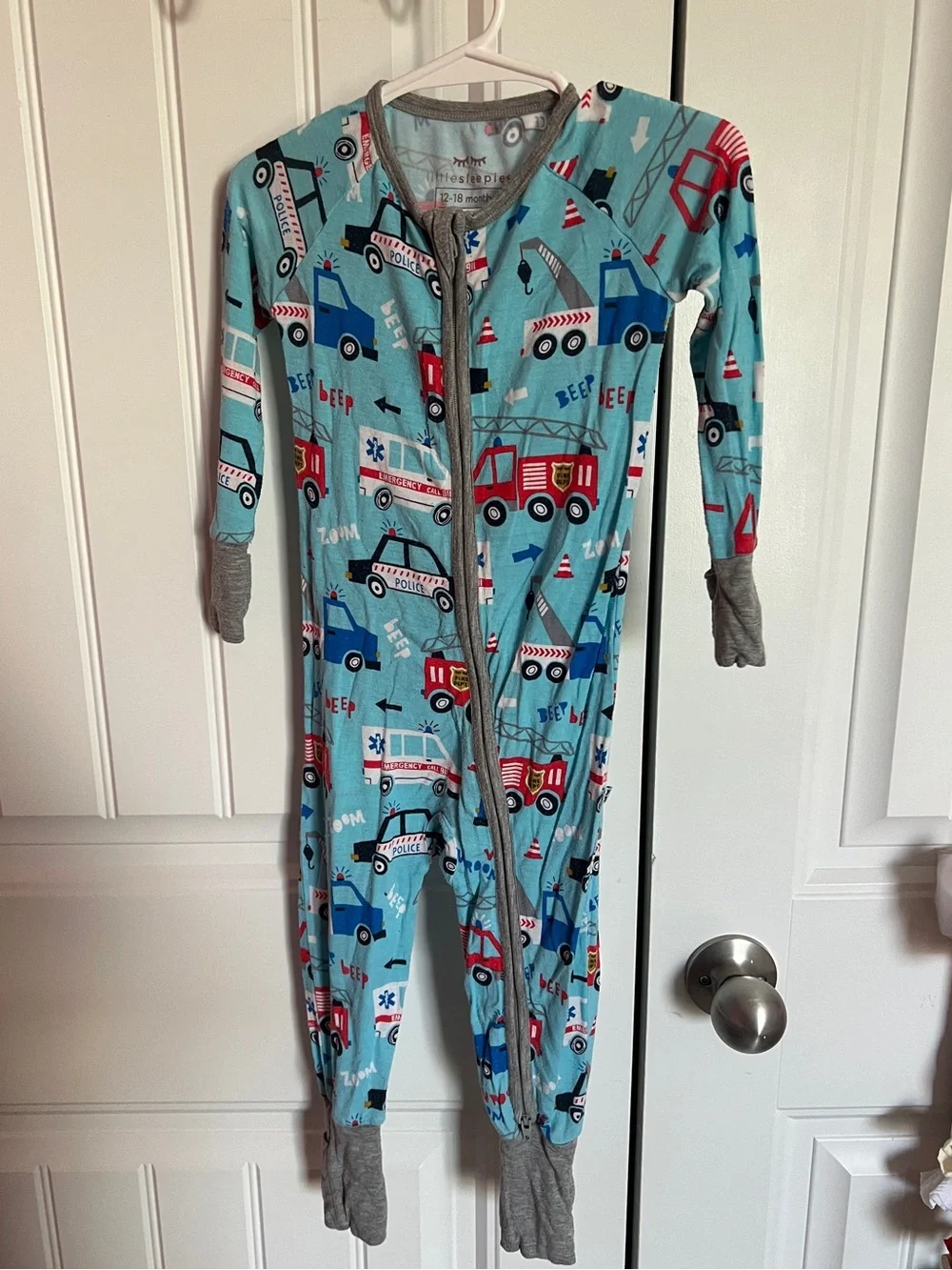 little sleepies first responders sleeper 18 month